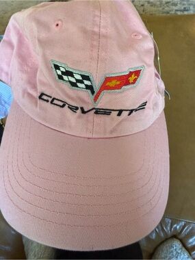 Corvette Women's Pink Logo Baseball Cap